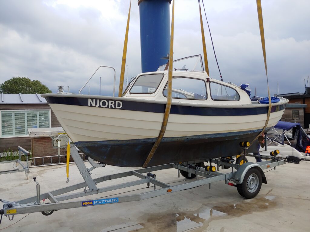 Saga 20 Spitsgatter Boottransport Friesland